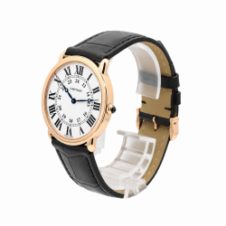 Cartier Ronde Louis 36MM W6800251 18Kt Rose Gold Watch